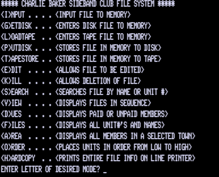 Screen shot